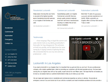 Tablet Screenshot of infinitylocksmith.com